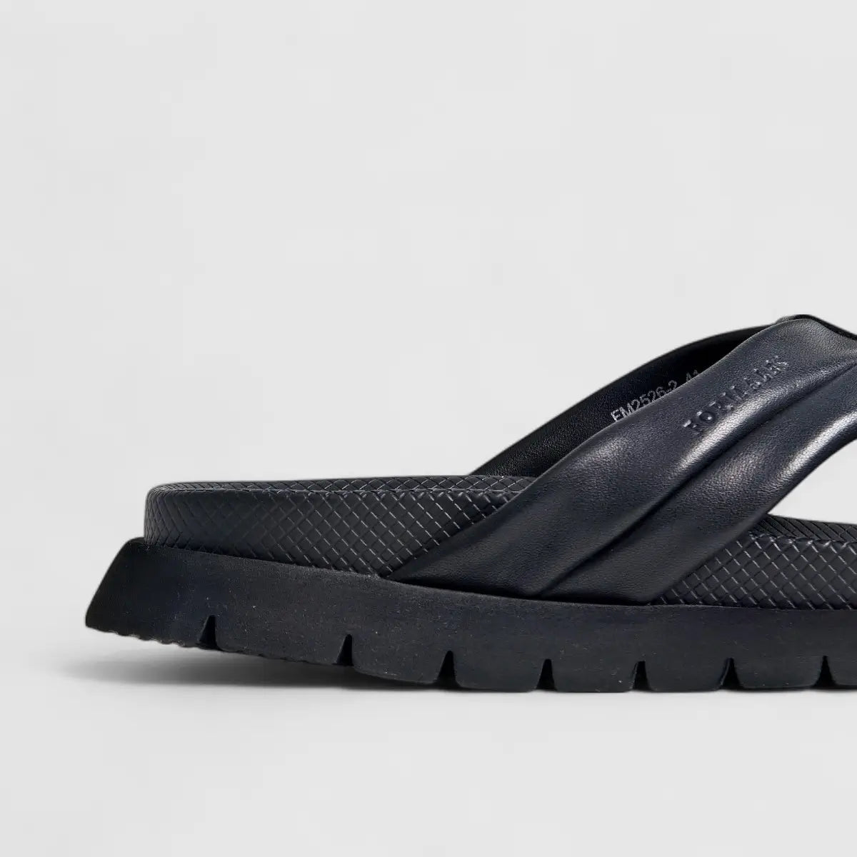 Formales Leather Sandal FM2526-2 Black FS2 Sandals | familyshoecentre