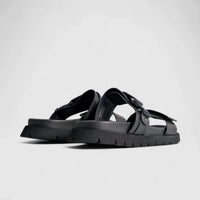 Formales Leather Sandal FM2526-3 Black FS3 Sandals | familyshoecentre