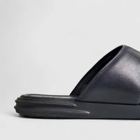 Formales Leather Sandal FM2526-9 Black FS9 Sandals | familyshoecentre