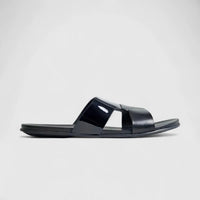 Formales Leather Sandal FM2526-14 Black FS14 Sandals | familyshoecentre