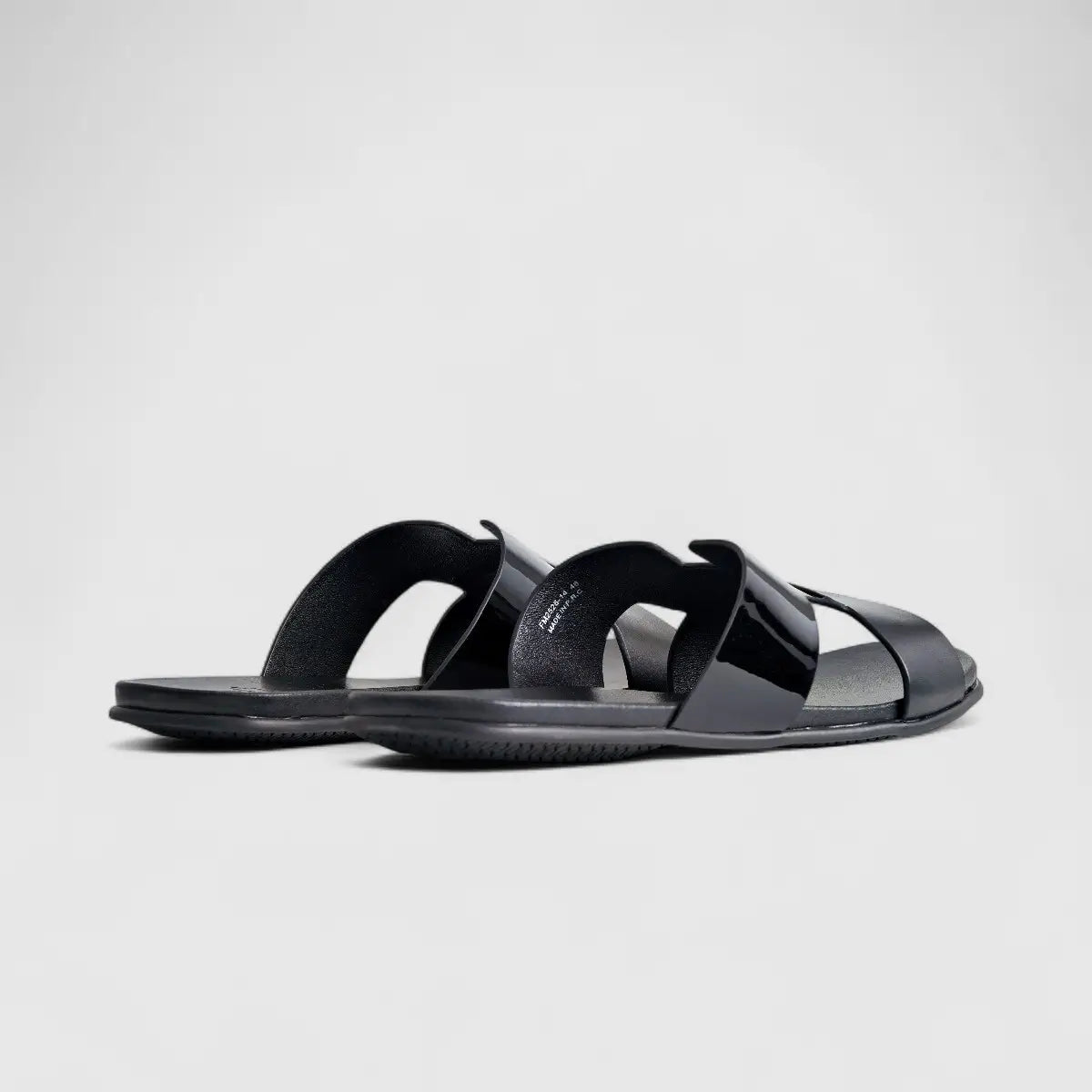 Formales Leather Sandal FM2526-14 Black FS14 Sandals | familyshoecentre