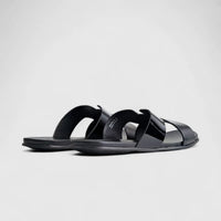 Formales Leather Sandal FM2526-14 Black FS14 Sandals | familyshoecentre