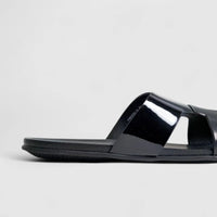 Formales Leather Sandal FM2526-14 Black FS14 Sandals | familyshoecentre