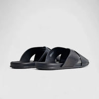 Formales Leather Sandal FM2526-15 Black FS15 Sandals | familyshoecentre
