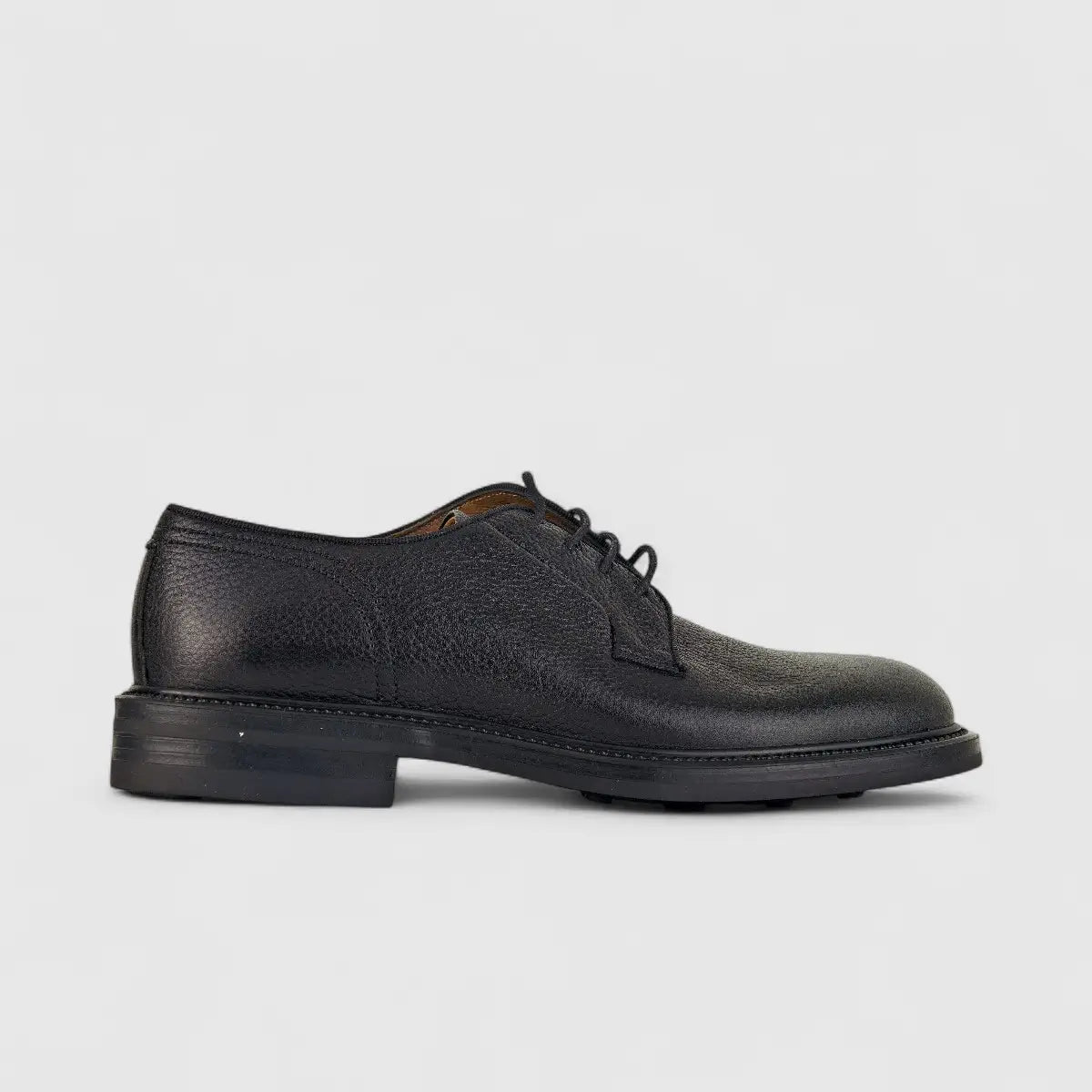 Formales Men's Lace Up Chunky Sole 2222 Black FC41