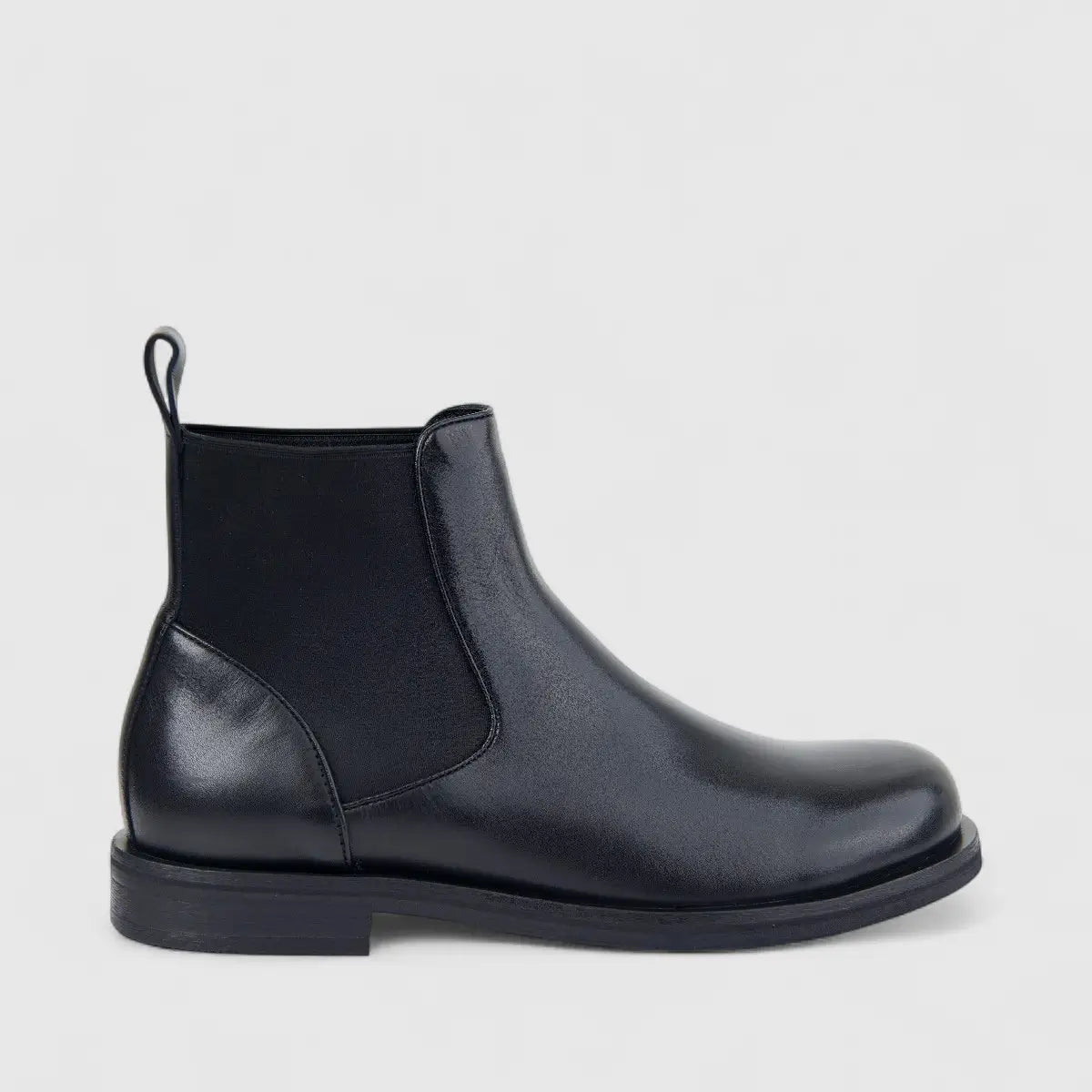 Formales Men's Leather Chelsea Boot FW267006 Black FD6
