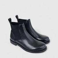 Formales Men's Leather Chelsea Boot FW267006 Black FD6