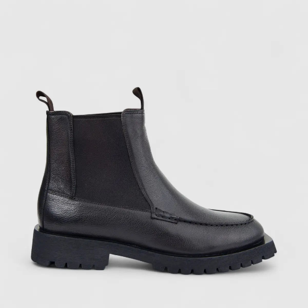 Formales Men's Leather Chunky Sole Chelsea Boot FW267007 Coffee FD7