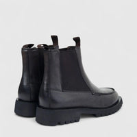 Formales Men's Leather Chunky Sole Chelsea Boot FW267007 Coffee FD7