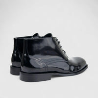Formales Men's Leather Chukka Boot FW267008 Black FD8
