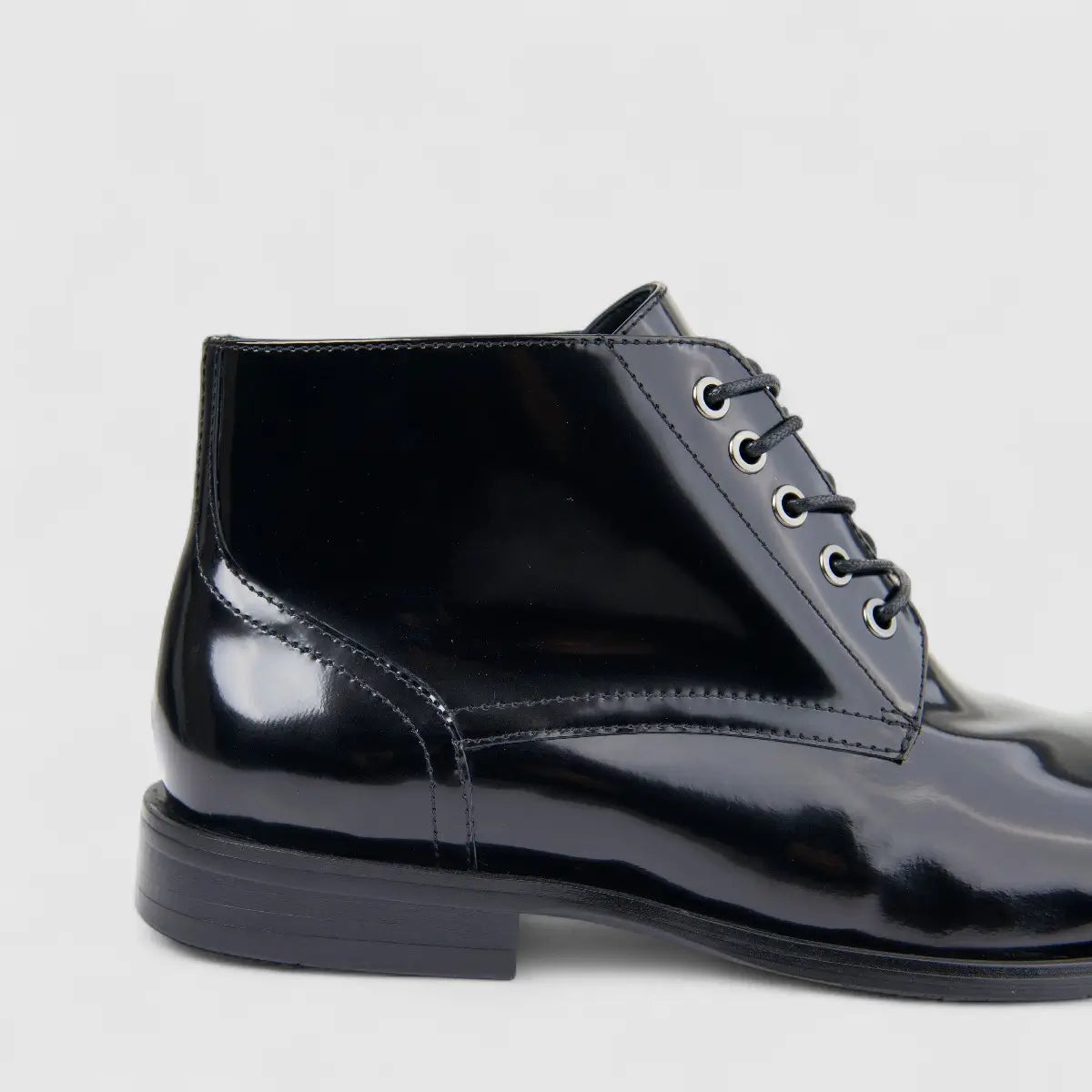 Formales Men's Leather Chukka Boot FW267008 Black FD8