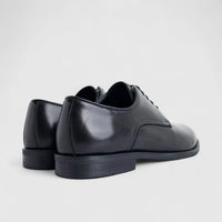 Formales Leather Oxford Shoes with Chunky Sole, Black