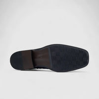 Formales Men's Leather Dress Boot With Cuban Heel FY266012 Black FD20