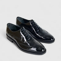 Formales Men's Leather Lace Up 0265 Black FC127