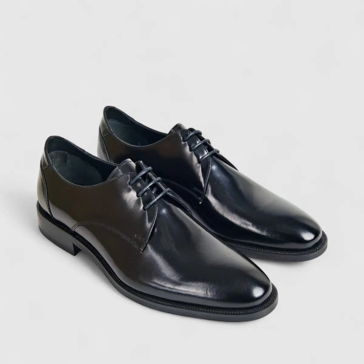 Formales Men's Leather Lace Up 0474 Black FC122