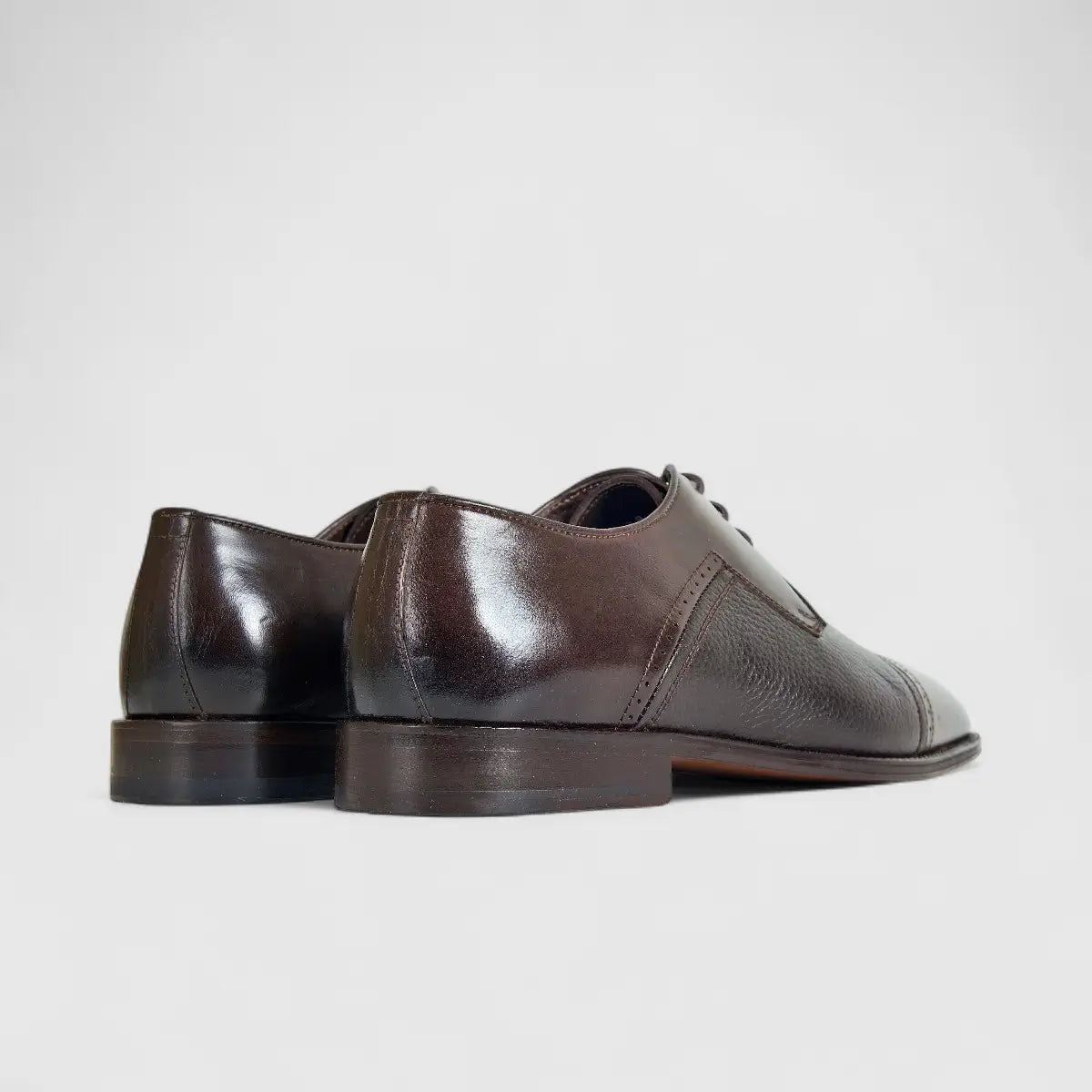 Formales Men's Leather Lace Up 0528 Brown FC126