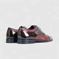 Formales Men's Leather Lace Up 0529 Burgundy FC125