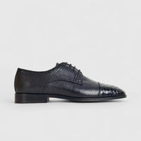 Formales Men's Leather Lace Up 0556 Black FC124