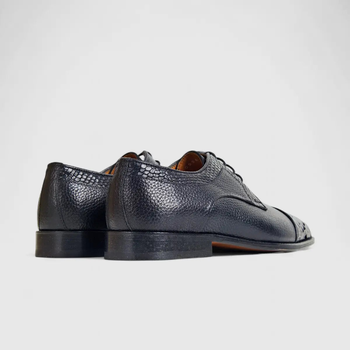 Formales Men's Leather Lace Up 0556 Black FC124