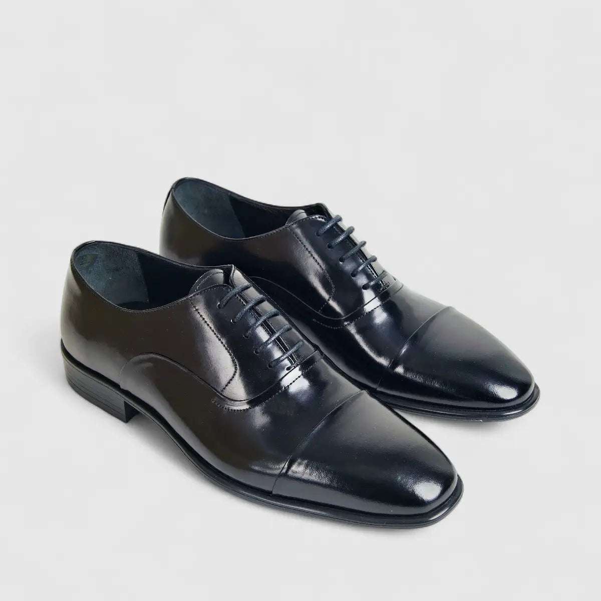 Formales Men's Leather Lace Up 1101 Black FC131