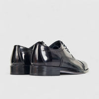 Formales Men's Leather Lace Up 1109 Black FC113