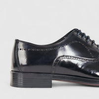 Formales Men's Leather Lace Up 1109 Black FC113