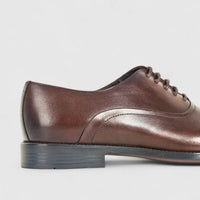 Formales Men's Leather Lace Up 1115 Brown FC132