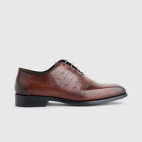 Formales Men's Leather Lace Up AAD19-1C Coffee EL130
