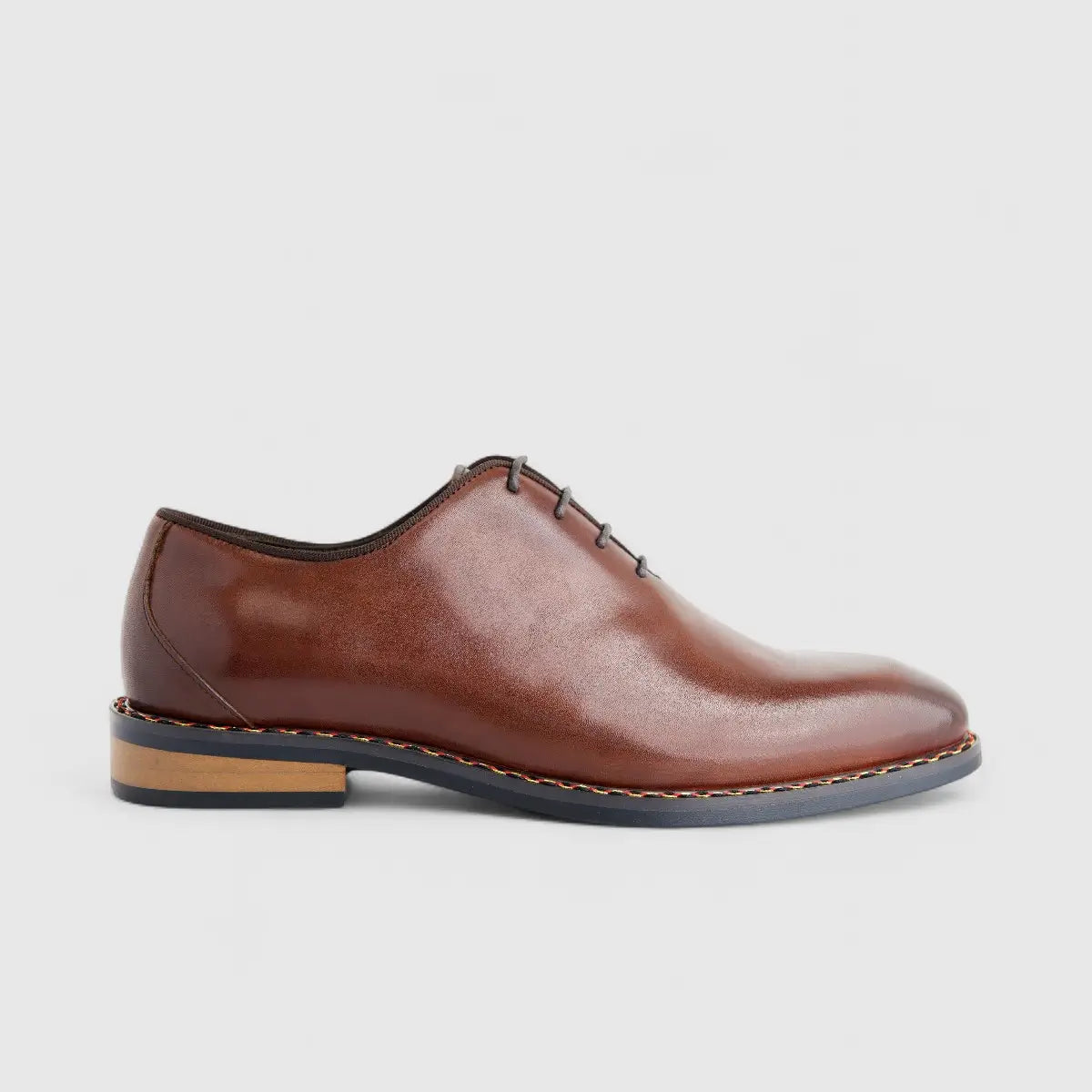 Formales Men's Leather Lace Up AAD33-1 Brown EL132