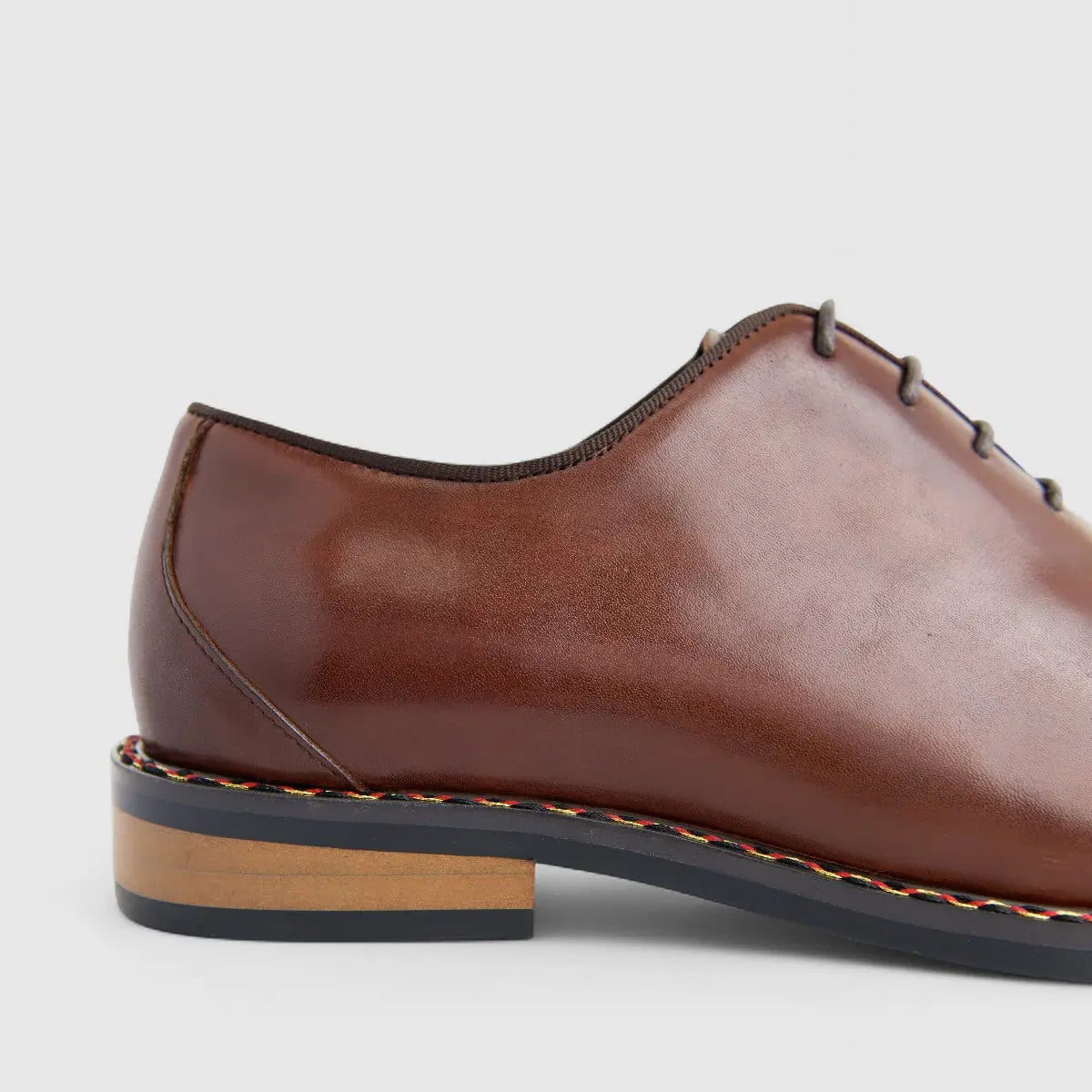 Formales Men's Leather Lace Up AAD33-1 Brown EL132