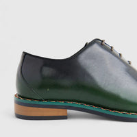 Formales Men's Leather Lace Up AAD33-1 Green EL132