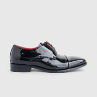Formales Men's Leather Lace Up AE5319-801 Black Patent EL124