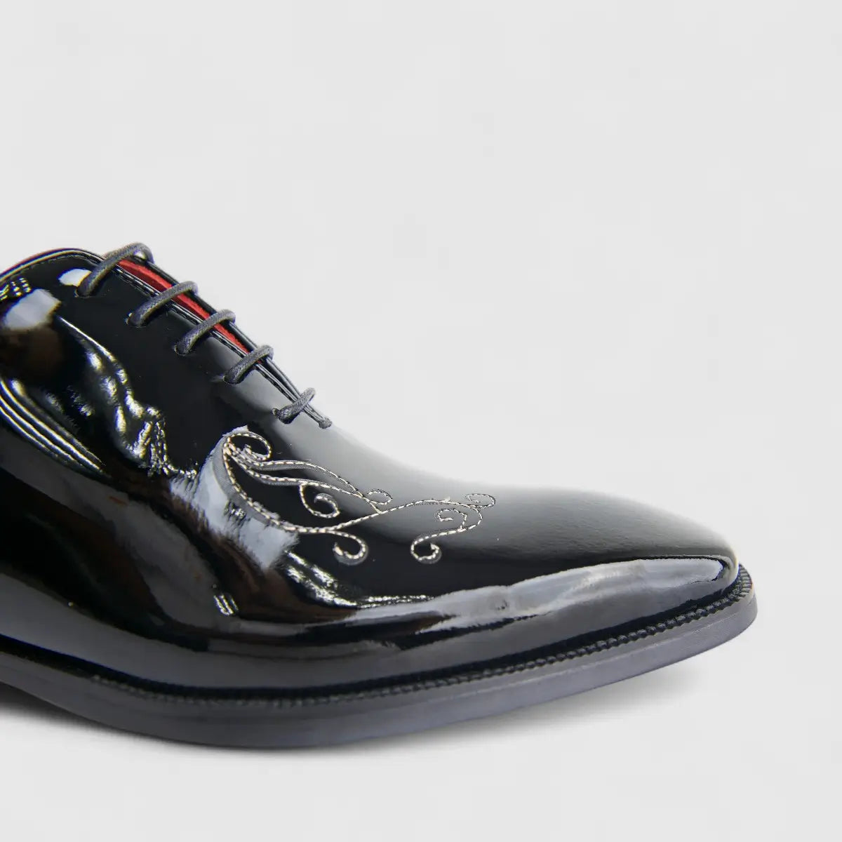 Formales Men's Leather Lace Up AE5329-503 Black Patent EL127