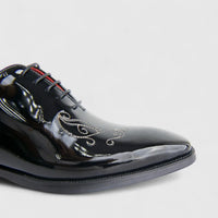 Formales Men's Leather Lace Up AE5329-503 Black Patent EL127