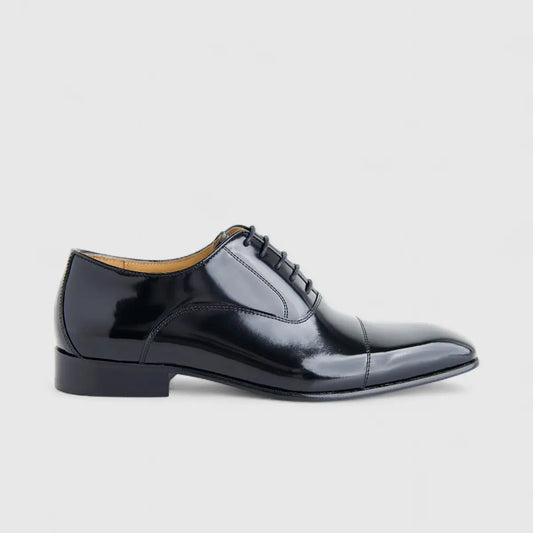 Formales Men's Leather Lace Up AE5353-501 Black EL136 S-2026
