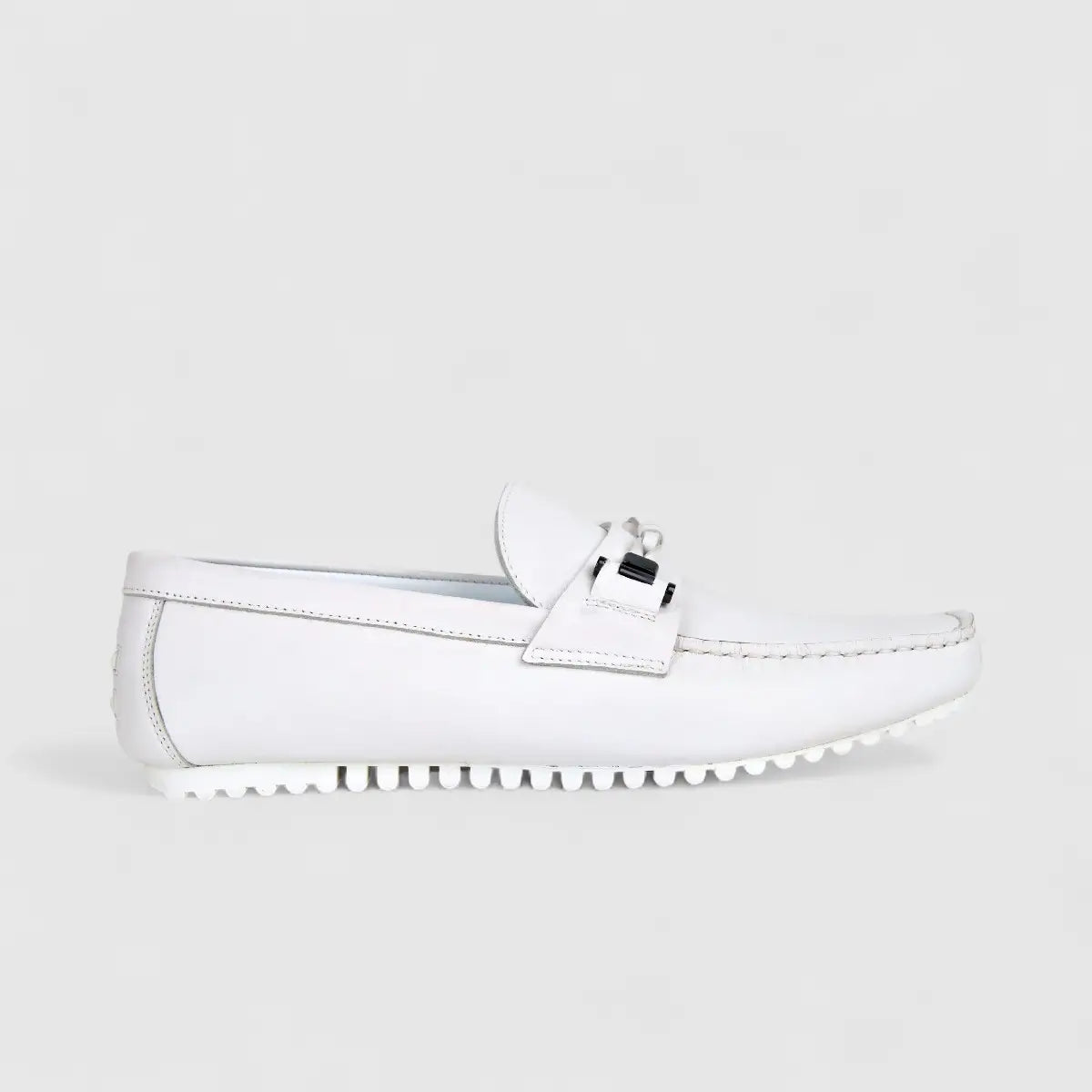 Formales Men's Leather Loafer FM2025-805 White FK8