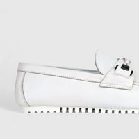 Formales Men's Leather Loafer FM2025-805 White FK8
