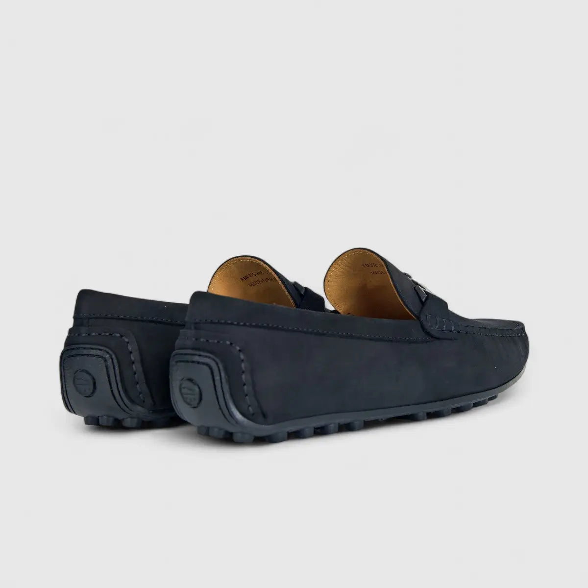 Formales Men's Leather Loafer FM2025-808 Black FK14