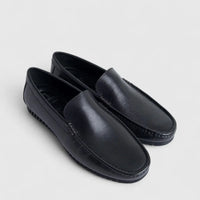 Formales Men's Leather Loafer FM2025-809 Black FK41