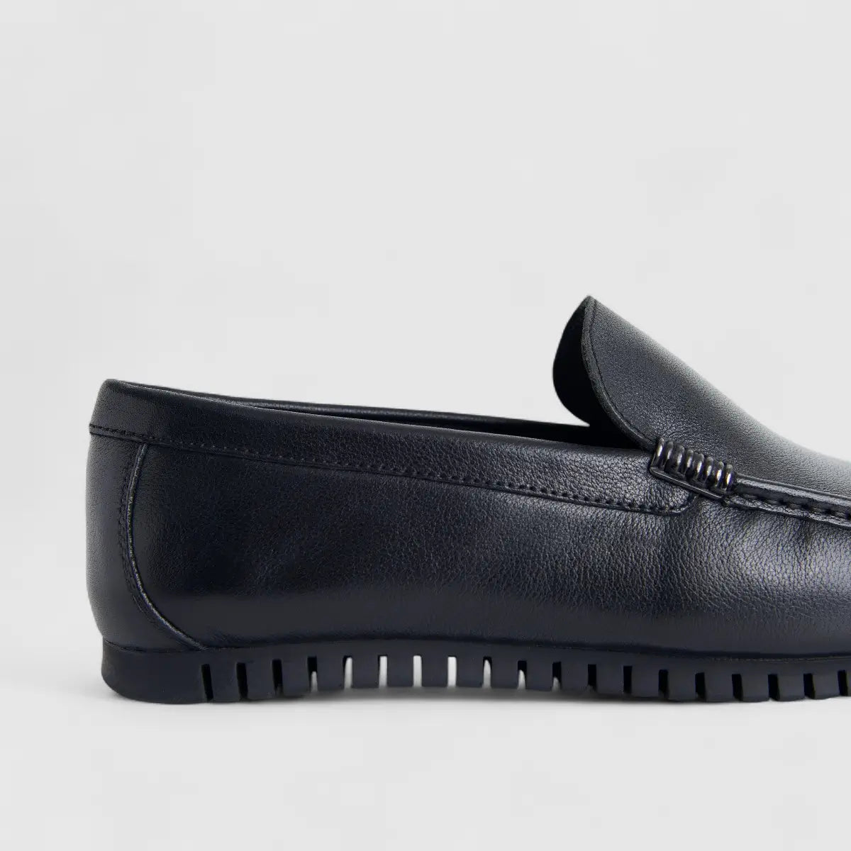 Formales Men's Leather Loafer FM2025-809 Black FK41