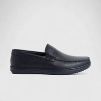 Formales Men's Leather Loafer FM2025-810 Black FK42