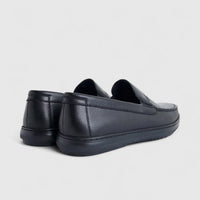 Formales Men's Leather Loafer FM2025-810 Black FK42