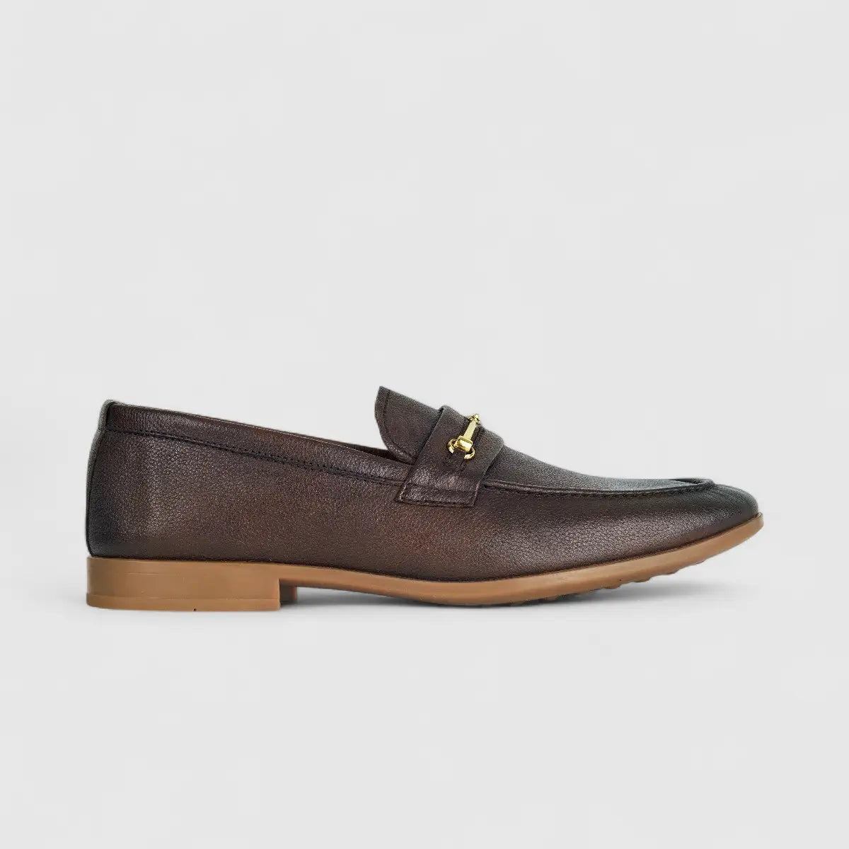 Formales Men's Leather Loafer FM2025-814 Coffee FK5
