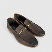 Formales Men's Leather Loafer FM2025-814 Coffee FK5