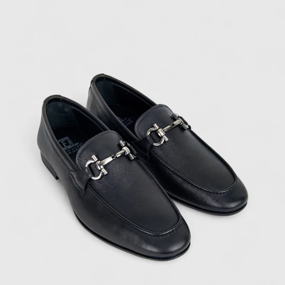 Formales Men's Leather Loafer FM2025-815 Black FK4