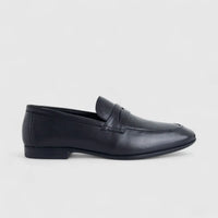 Formales Men's Leather Loafer FM2025-816 Black FK43