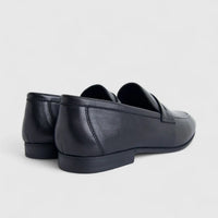 Formales Men's Leather Loafer FM2025-816 Black FK43