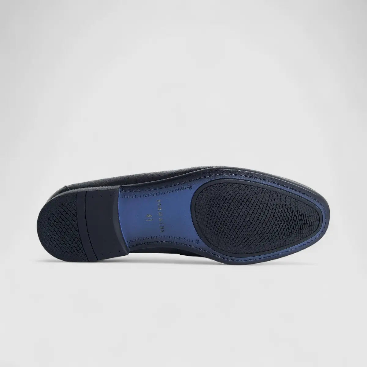 Formales Men's Leather Loafer FM2025-816 Black FK43