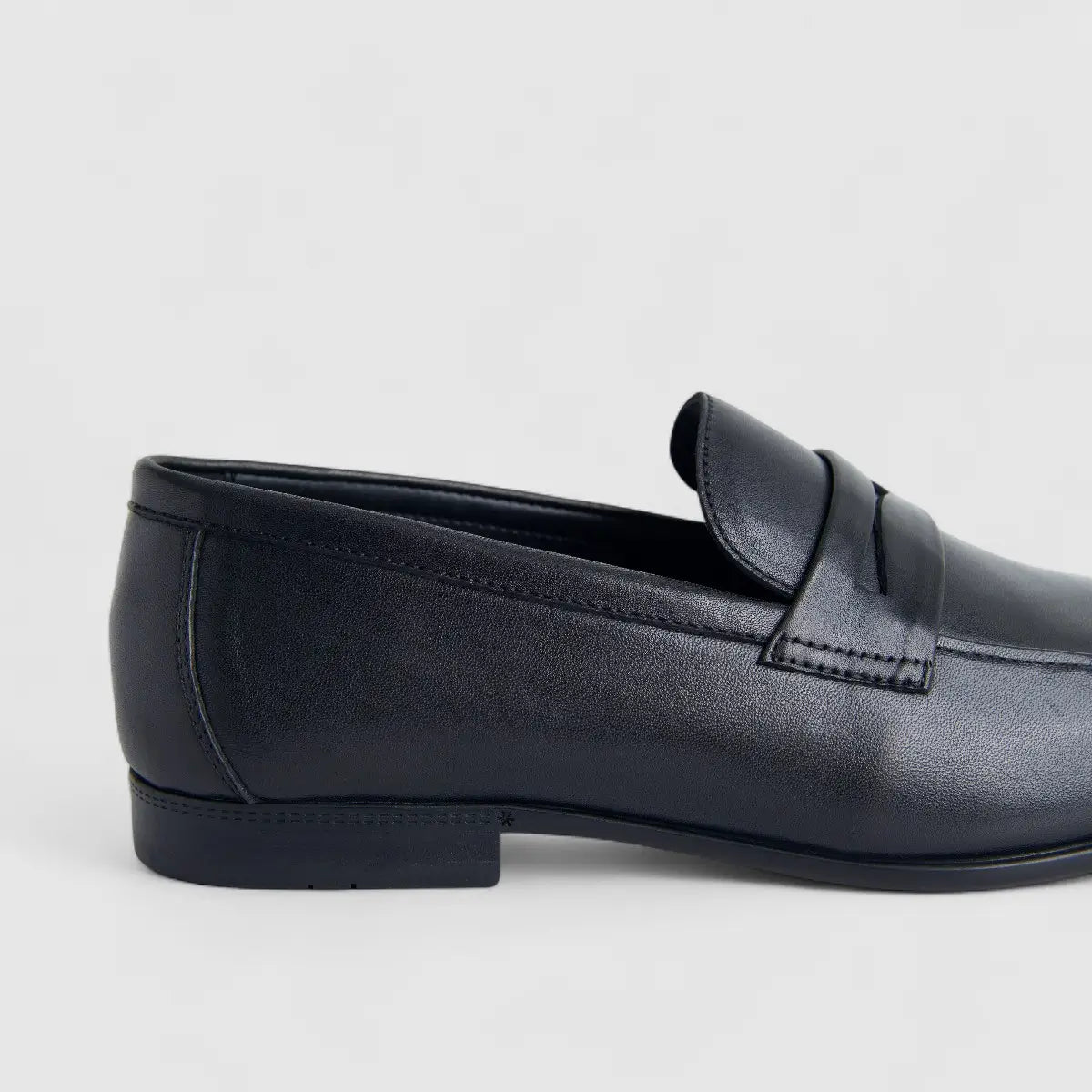 Formales Men's Leather Loafer FM2025-816 Black FK43