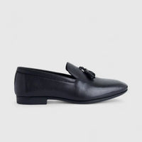 Formales Men's Leather Loafer FM2025-818 Black FK45